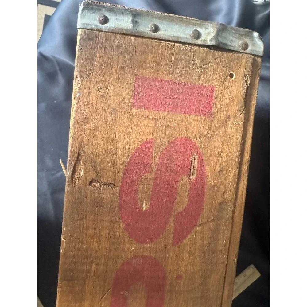 Vintage 1971 Pepsi Wooden Crate Durabilt Soda Carrier Minneapolis St Paul